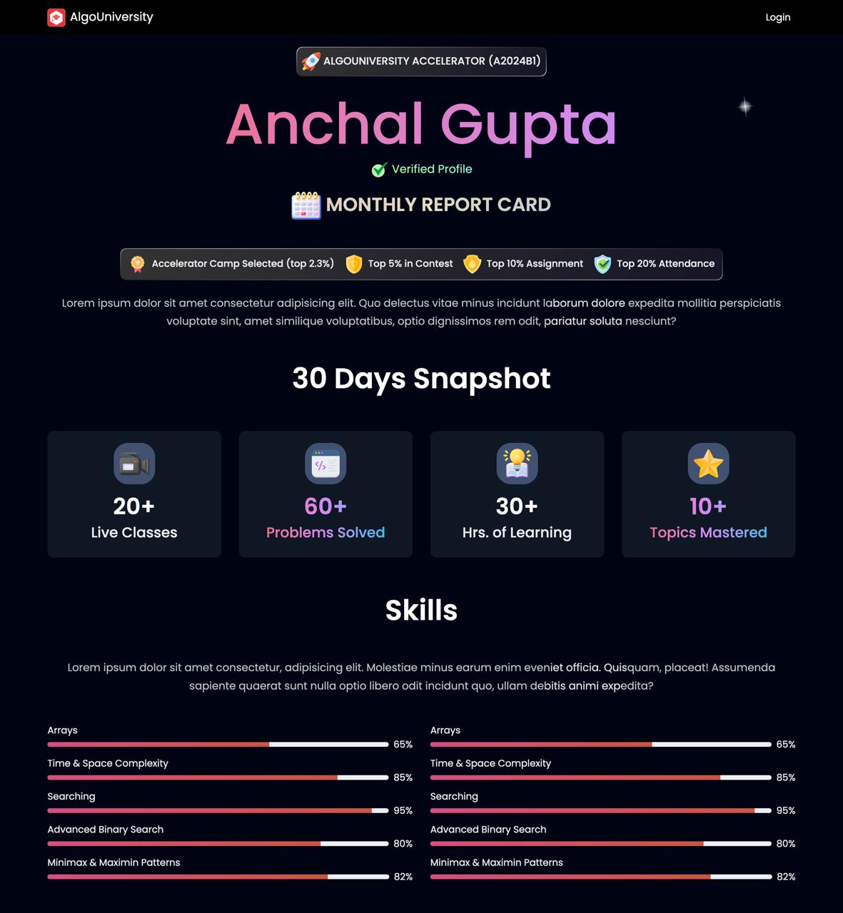 portfolio